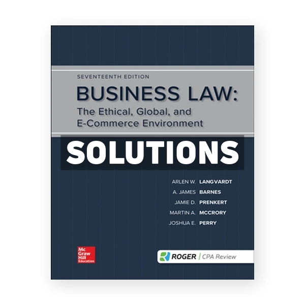 Business Law 17th edition Langvardt Solutions Manual