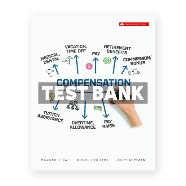 Compensation (Canadian) 6th edition Yap Test Bank
