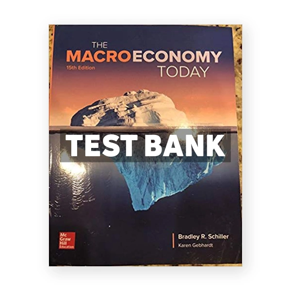 Macro Economy Today 15th edition Schiller Test Bank