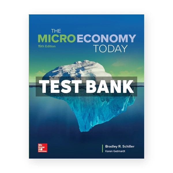 Micro Economy Today 15th edition Schiller Test Bank