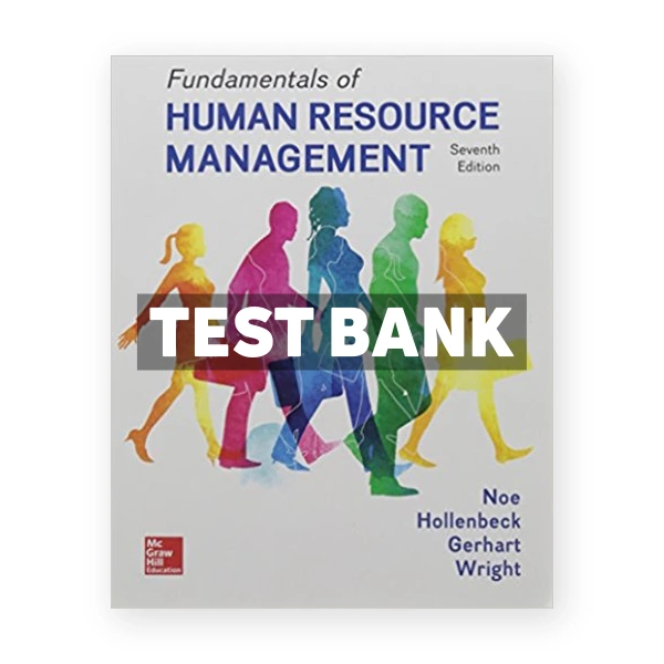 Fundamentals of Human Resource Management 7th edition Noe Test Bank