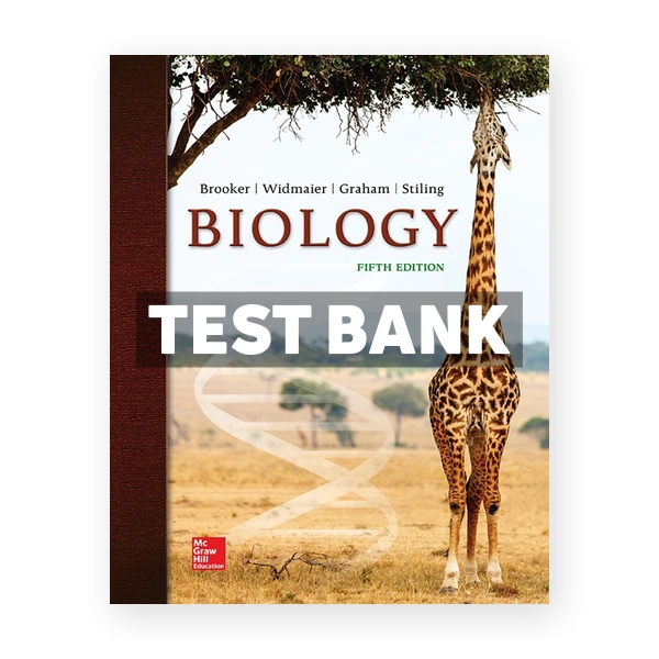 Biology 5th edition Brooker Test Bank