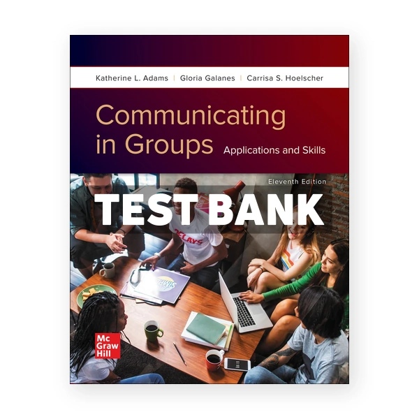 Communicating in Groups Applications and Skills 11th edition Adams Test Bank