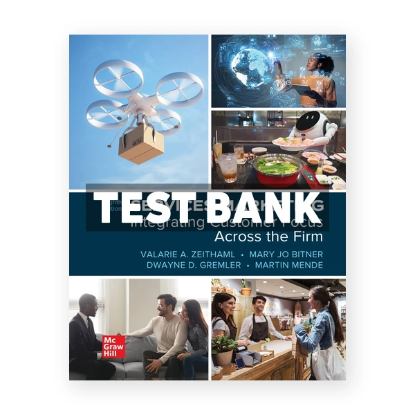 Services Marketing 8th edition Zeithaml Test Bank