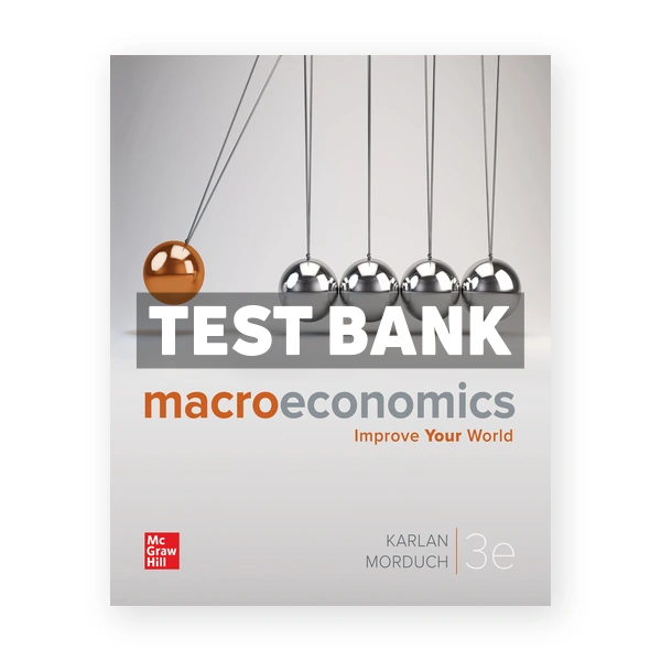 Macroeconomics 3rd edition Karlan Test Bank