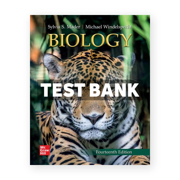 Biology 14th edition Mader Test Bank