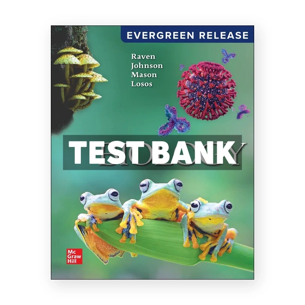 Biology 2025 Release 1st edition Raven Test Bank