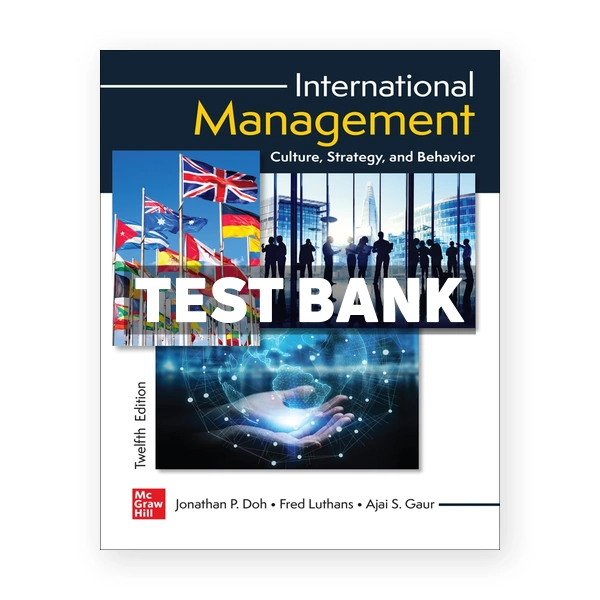 International Management 12th edition Doh Test Bank