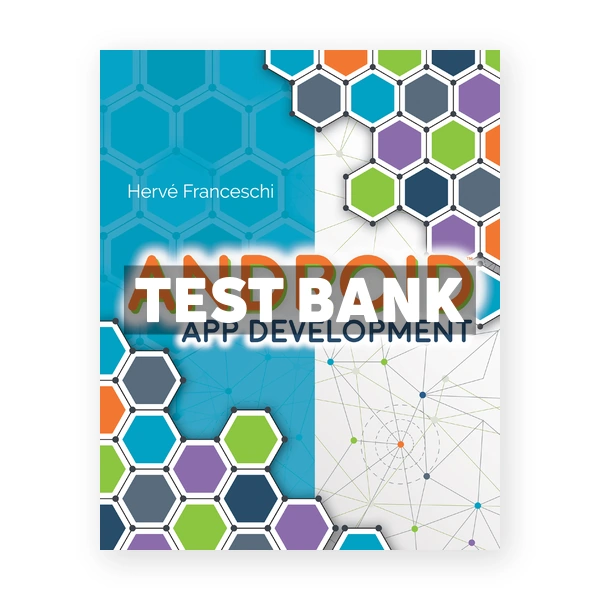 Android App Development 1st edition Franceschi Test Bank