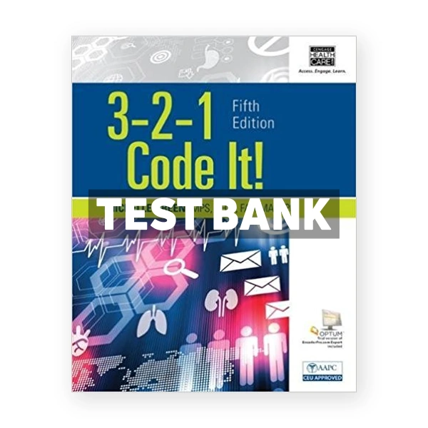 3 2 1 Code It 5th edition Green Test Bank