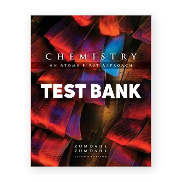 Chemistry An Atoms First Approach 2nd edition Zumdahl Test Bank