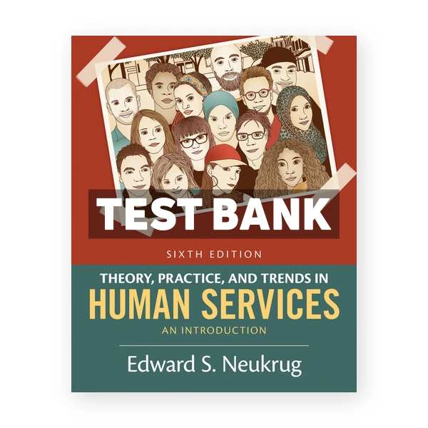Theory Practice and Trends in Human Services 6th edition Neukrug Test Bank