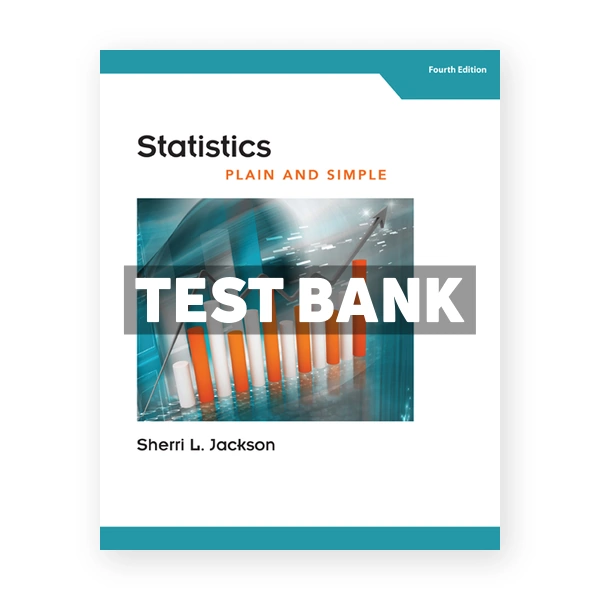 Statistics Plain and Simple 4th edition Jackson Test Bank