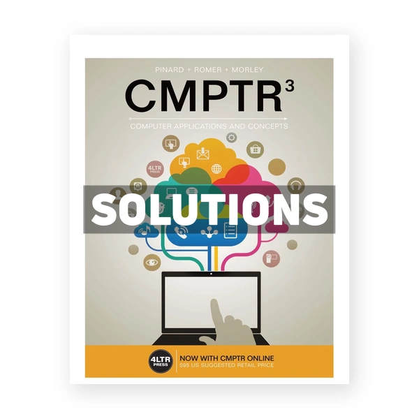 CMPTR 3rd edition Pinard Solutions Manual