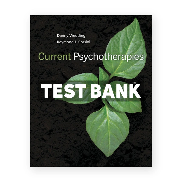 Current Psychotherapies 11th edition Wedding Test Bank