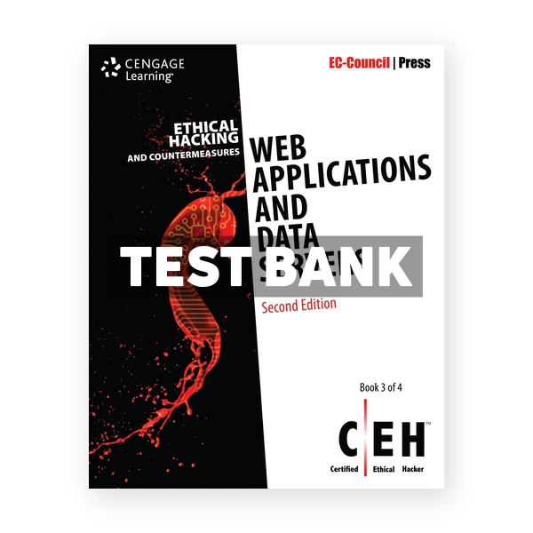 Ethical Hacking and Countermeasures Web Applications and Data Servers 2nd edition EC-Council Test Bank