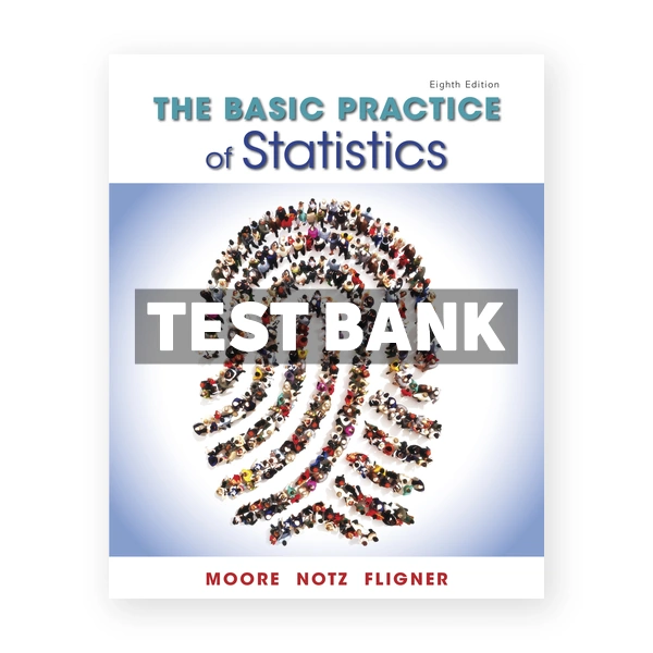 Basic Practice of Statistics 8th edition Moore Test Bank
