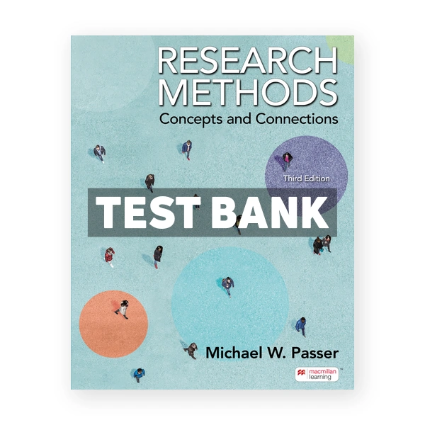Research Methods 3rd edition Passer Test Bank