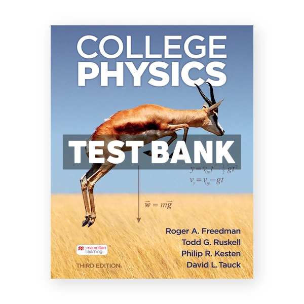 College Physics 3rd edition Freedman Test Bank