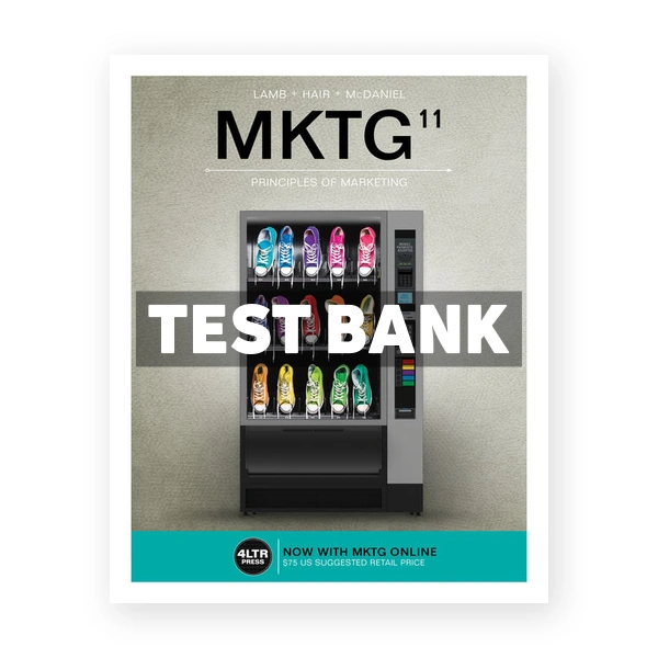 MKTG 11th edition Lamb Test Bank