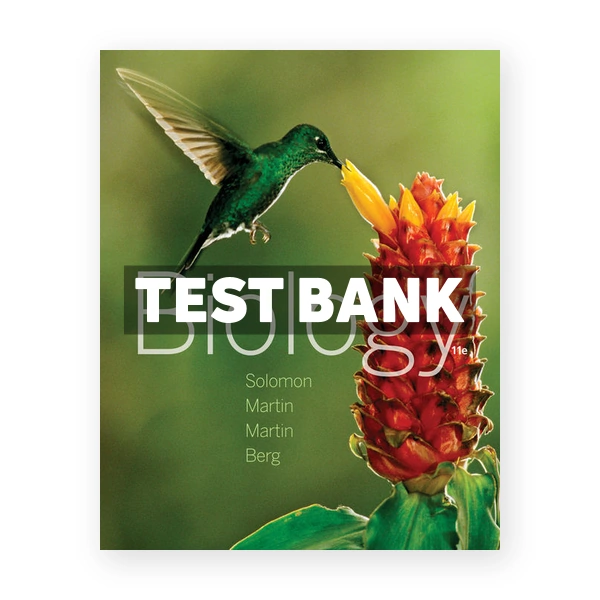 Biology 11th edition Solomon Test Bank