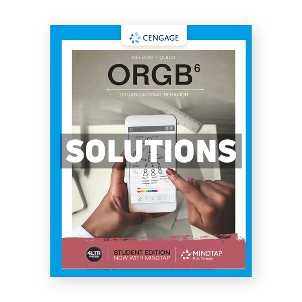 ORGB 6th edition Nelson Solutions Manual