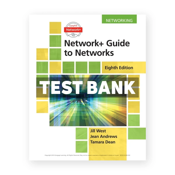 Network Guide to Networks 8th edition West Test Bank