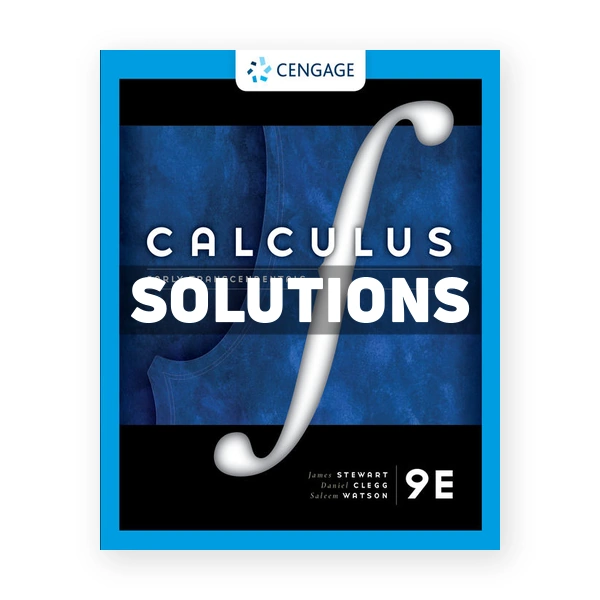 Calculus Early Transcendentals 9th edition Stewart Solutions Manual