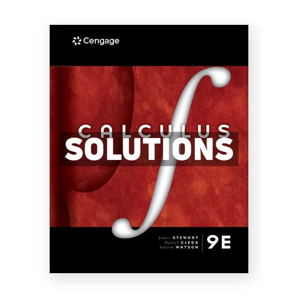 Calculus 9th edition Stewart Solutions Manual