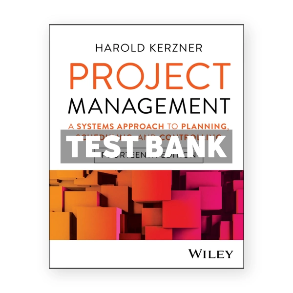 Project Management 14th edition Kerzner Test Bank