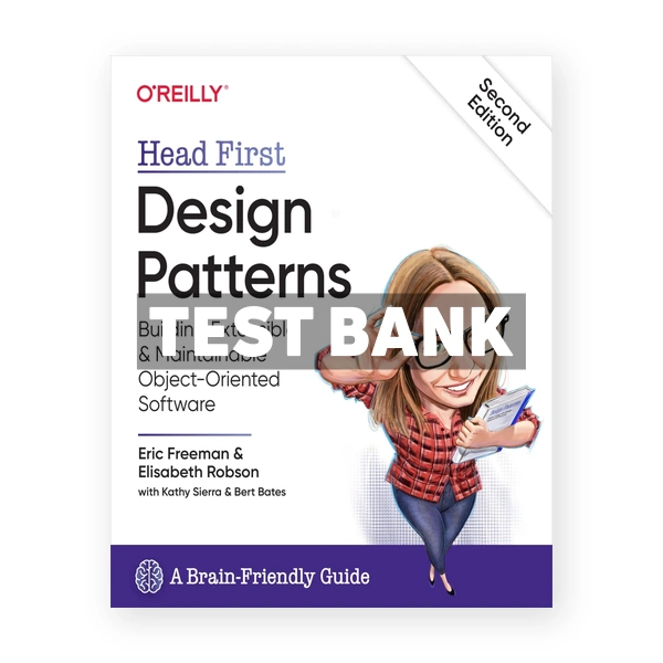 Head First Design Patterns 2nd edition Freeman Test Bank