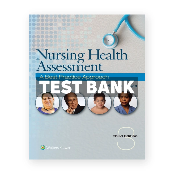 Nursing Health Assessment 3rd edition Jensen Test Bank