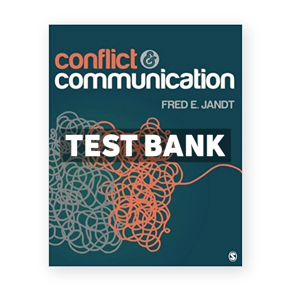 Conflict and Communication 1st edition Jandt Test Bank