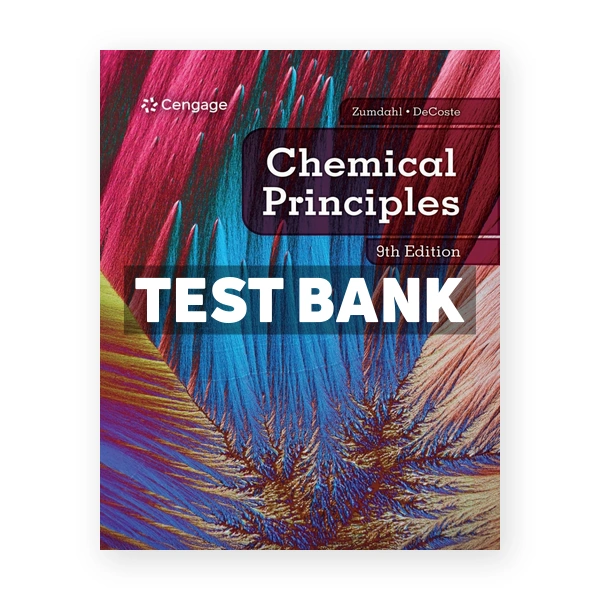 Chemical Principles 9th edition Zumdahl Test Bank