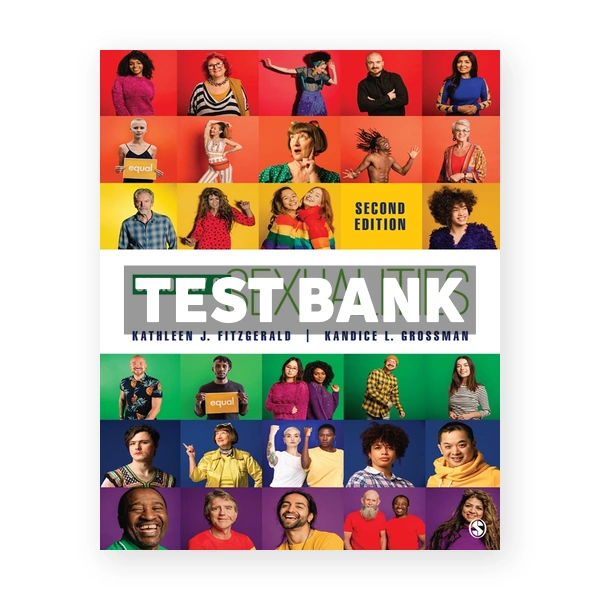 Sociology of Sexualities 2nd edition Fitzgerald Test Bank