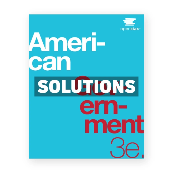 American Government 3rd edition Krutz Solutions Manual