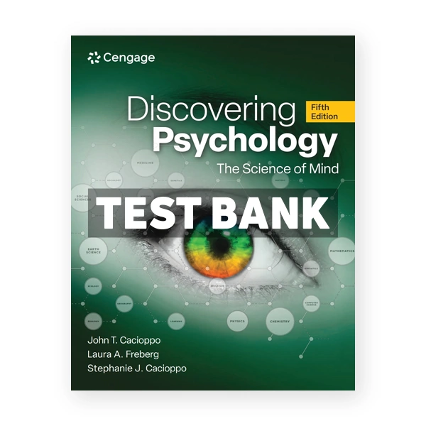Discovering Psychology 5th edition Cacioppo Test Bank