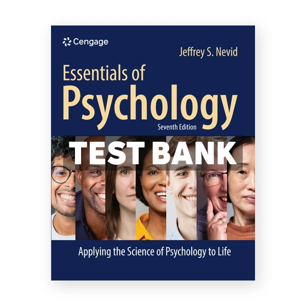 Essentials of Psychology 7th edition Nevid Test Bank