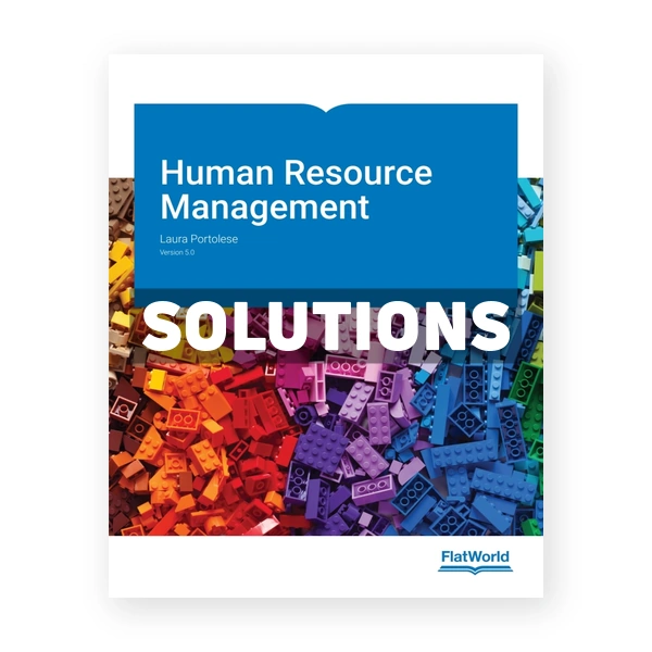 Human Resource Management v5 1st edition Portolese Solutions Manual