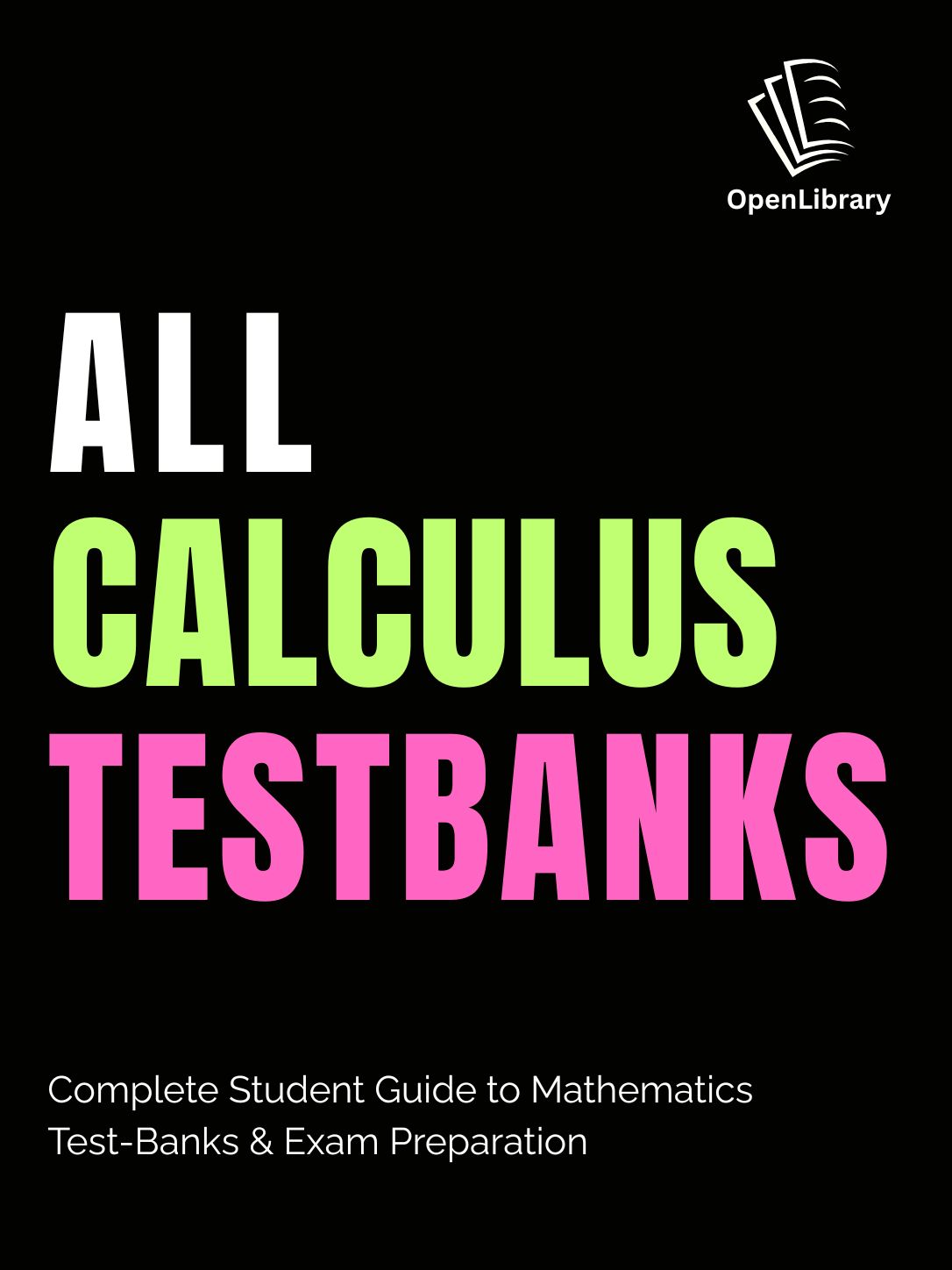 Calculus Test Banks