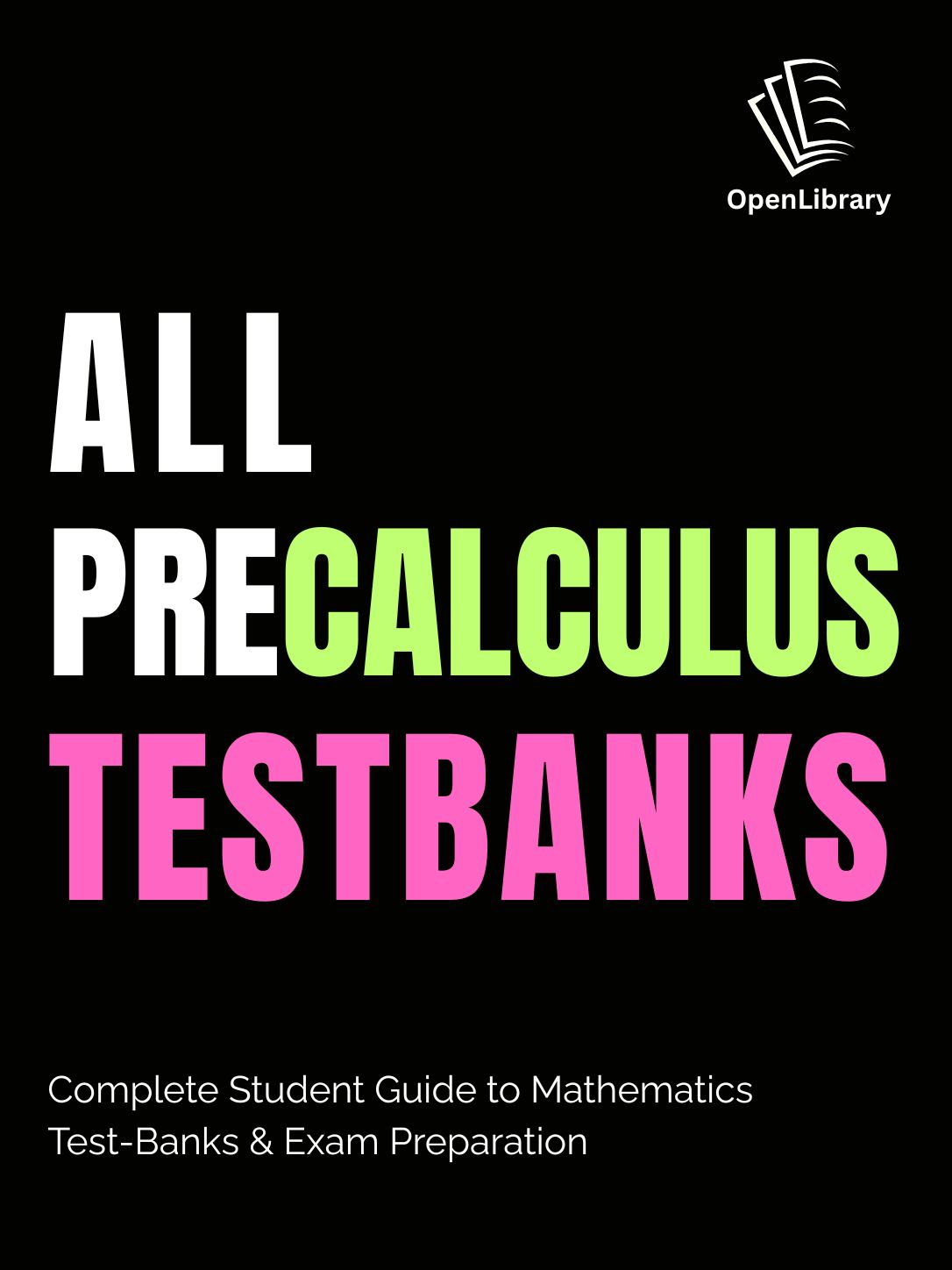 Precalculus Test Banks